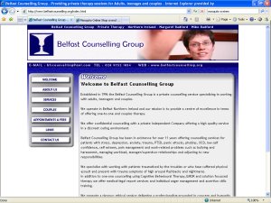 Belfast Counselling Group - relationships, phobias, stress management