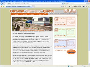 Caravan Insurance Quote UK