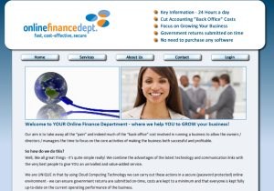 Online Finance Department
