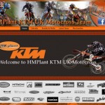 HM Plant KTM UK Motocross Team website facelift