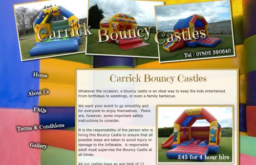 Bouncy Castles for Hire in Belfast and Carrickfergus Bouncy Castles for Hire in Belfast and Carrickfergus
