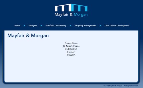 Mayfair and Morgan Mayfair and Morgan