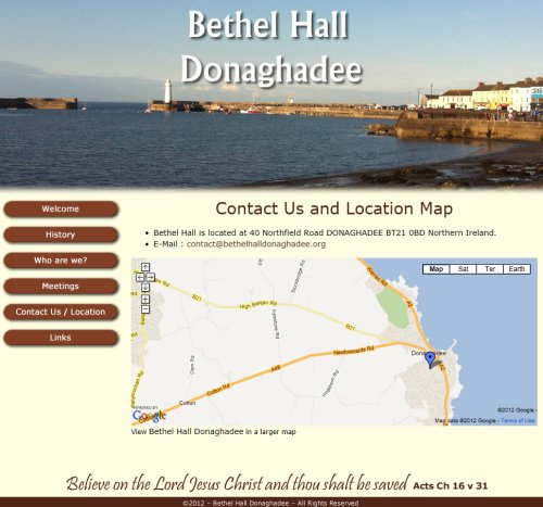 Bethel Hall Donaghadee Bethel Hall Donaghadee