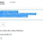 Making an embedded youtube clip autoplay